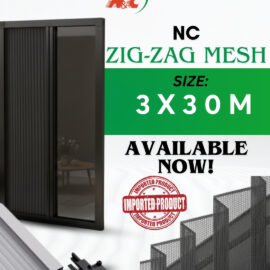 NC- Zig Zag Fiber Insect Screen.
