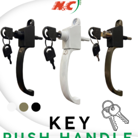 NC- Key Push Lock Handle (imported)